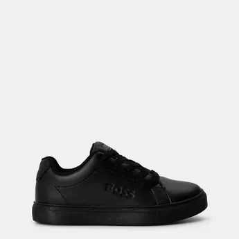 Boss Kids' Logo Court Low-Top Trainers