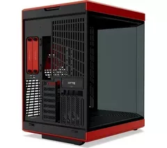 HYTE Y70 E-ATX Mid-Tower PC Case - Black & Red