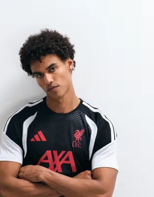 adidas Football Liverpool 26/27 training shirt in black