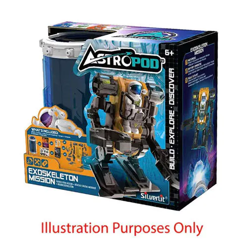 SILVERLIT Kids' Astropod Exoskeleton Mission Action Figure