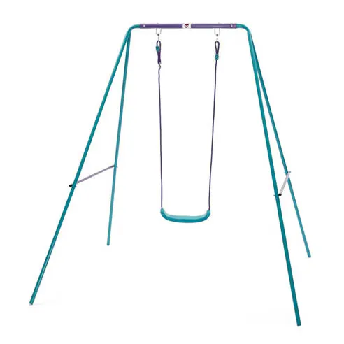 Plum Play Plum Single Swing Set - Purple/Teal