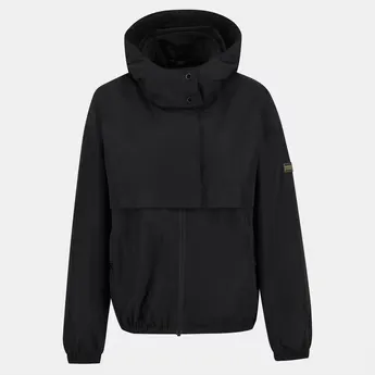 Barbour International Women's Lolita Showerproof Long Sleeve Concealed Hood Rain Anorak