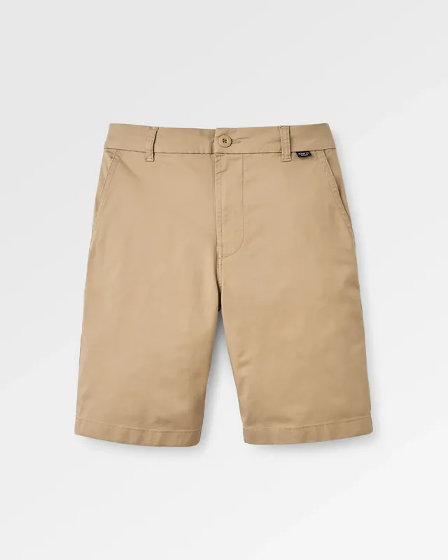 Passenger Clothing 365 Light Cotton Shorts - Biscuit