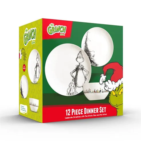 The Grinch Grinch 12pc Dinner Set 88