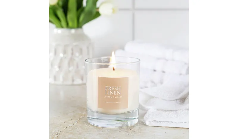 Wax Lyrical Candle - Fresh Linen