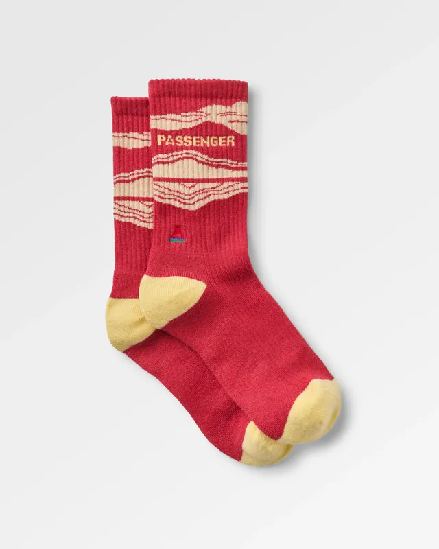 Passenger Clothing Tahola Merino Socks - Redwood