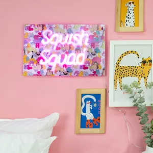 Original Squishmallows Squish Squad Neon Wall Light