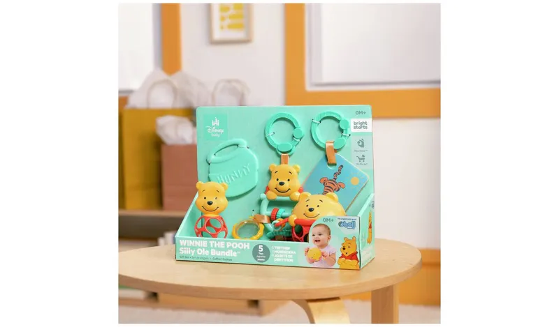 Bright Starts Winnie the Pooh Silly Ole Bundle Gift Set