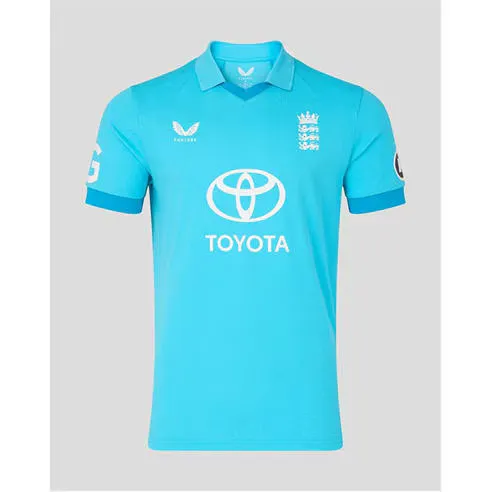 Castore Mens 26/27 England Cricket ODI Shirt