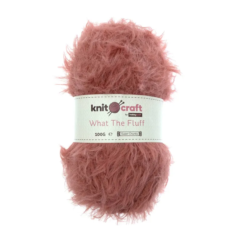 Knitcraft Coral What the Fluff 100g