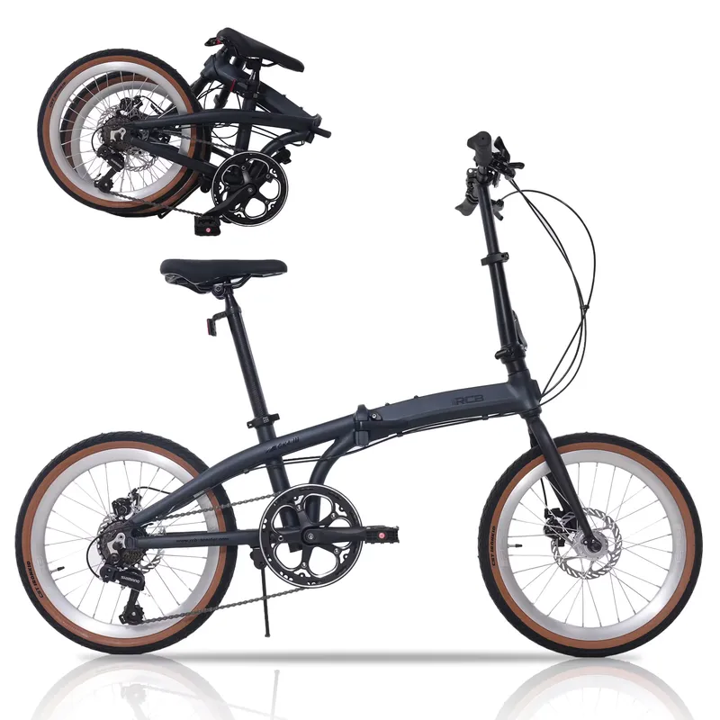 RCB Folding bike 20" aluminium, 7-speed, disc brakes RCB GK4, age 14+