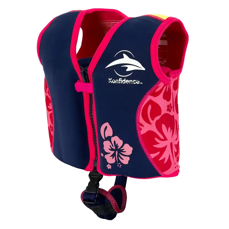 KONFIDENCE Original Konfidence Jacket - Kids Swim Vest/Buoyancy Aid, Removeable Floats