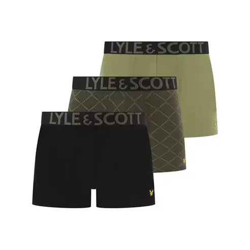 Lyle and Scott Men's Lucian Cotton Boxers 3 Pack