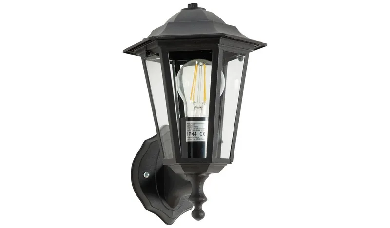 Argos Home Black Outdoor Lantern