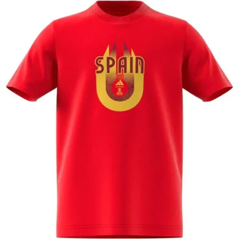 adidas Kids' Spain Tee Crew Neck T-Shirt