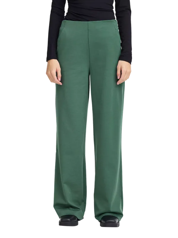 ICHI Kate Wide Leg Tailored Trousers