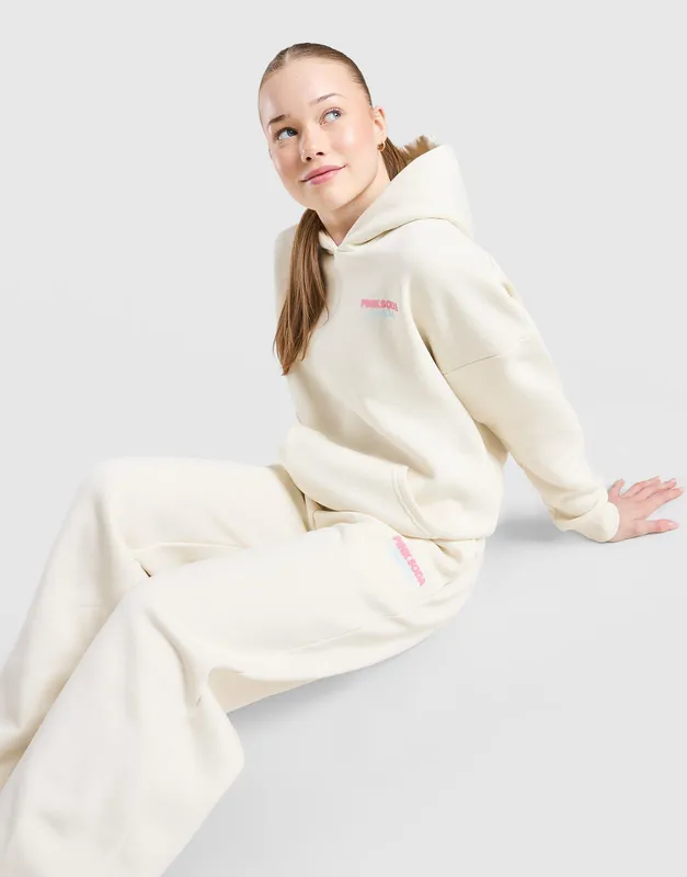 Pink Soda Sport Girls' Stack Wide Leg Joggers Junior