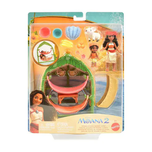 Disney Kids' Moana Village Doll Set