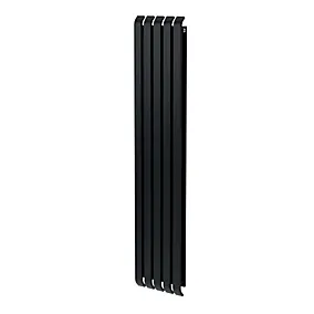 GoodHome Wilsona CH1800380DA Double Anthracite Vertical Designer 3821BTU Radiator, (W)380mm x (H)1800mm
