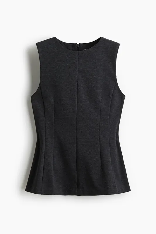 Ponte di Roma peplum top