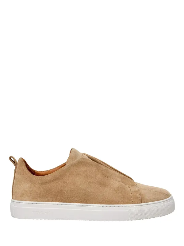 Hackett London Vision Suede Slip On Shoes