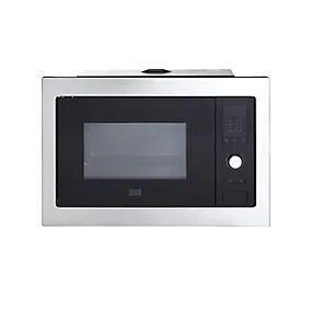 Cooke & Lewis Kitchen appliances CLBIMW25LUK 25L Built-in Microwave - Matt black