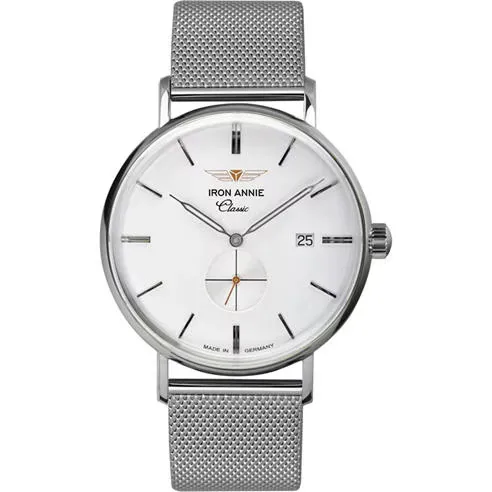 Iron Annie Classic Stainless Steel Classic Analogue Quartz Watch
