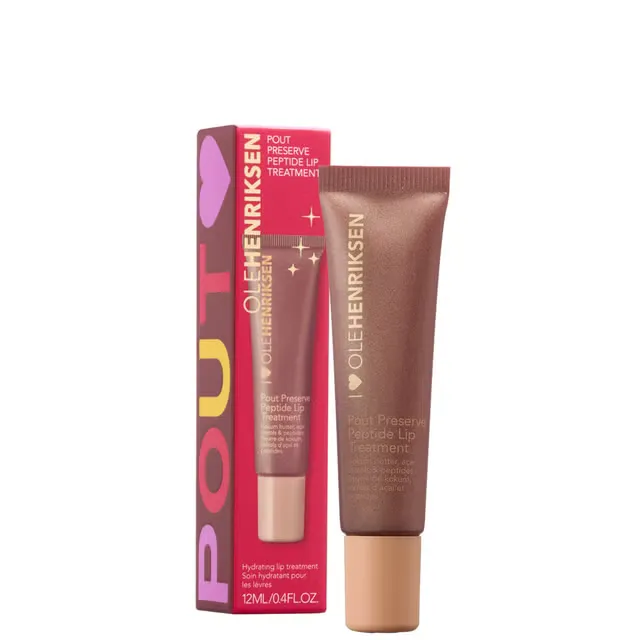 Ole Henriksen Cocoa Crème Glimmer Pout Preserve Peptide Lip Treatment 12ml