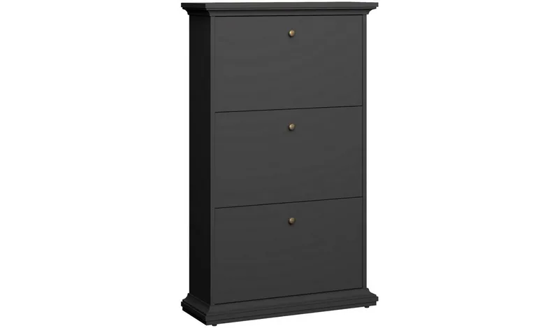 Tvilum Paris Shoe Storage Cabinet - Grey