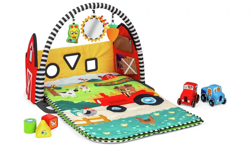 Baby Einstein Farm Grow With Me Playmat and Gym