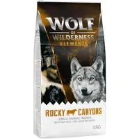 Wolf of Wilderness Mono-Protein "Rocky Canyons" - Beef