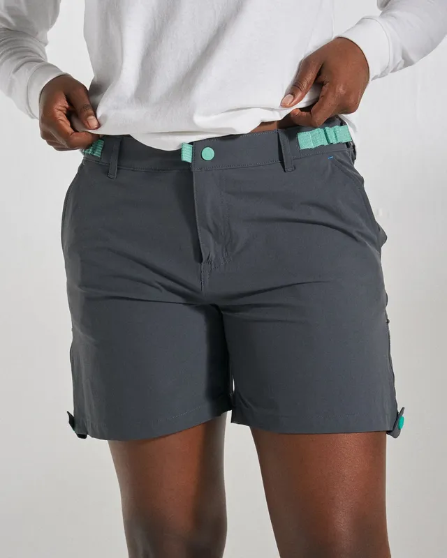 Passenger Clothing 365 Trail Roll Up Short - Charcoal