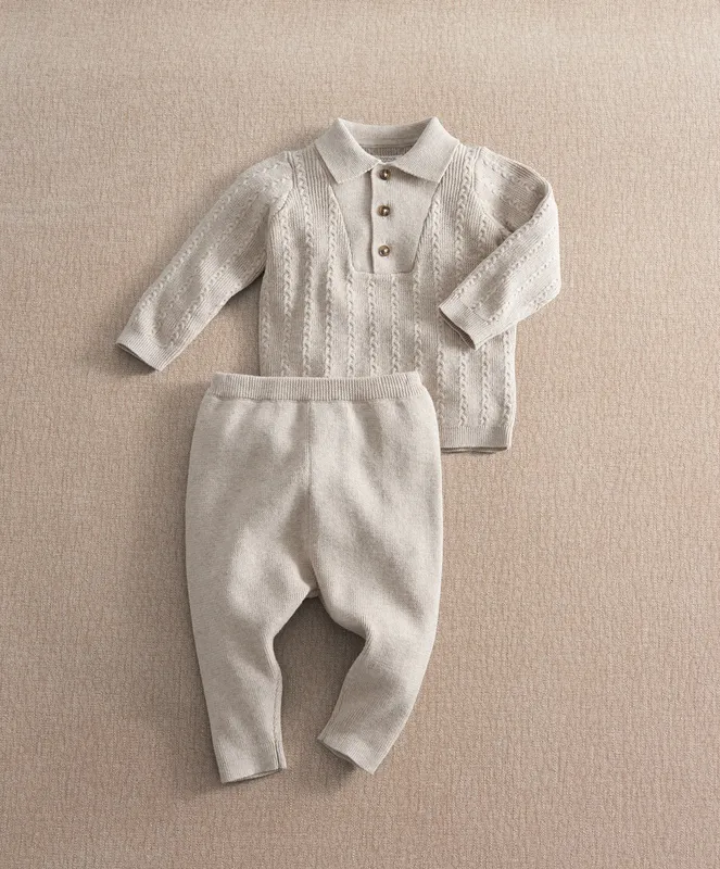 Mamas & Papas Jumper & Trouser Knitted Set (2 Piece)