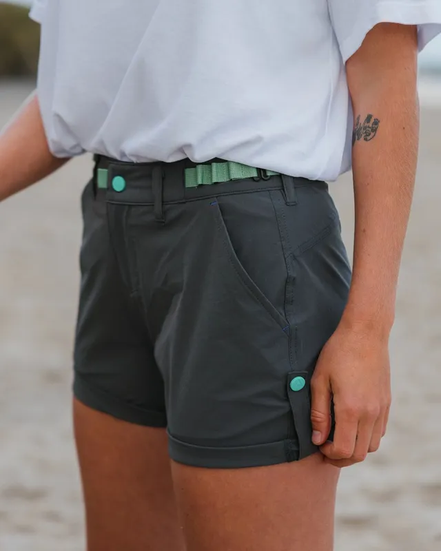 Passenger Clothing 365 Trail Roll Up Short - Charcoal