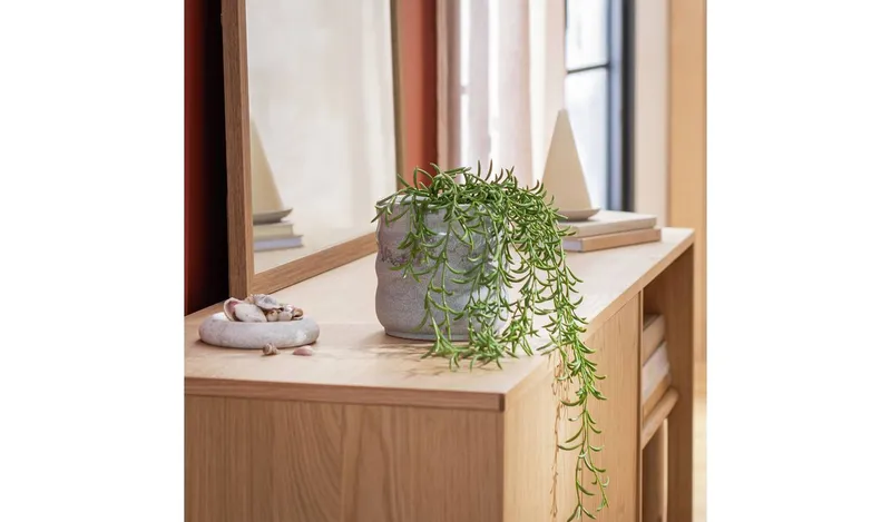 Habitat Artificial Green Trailing Fern Plant - 45cm