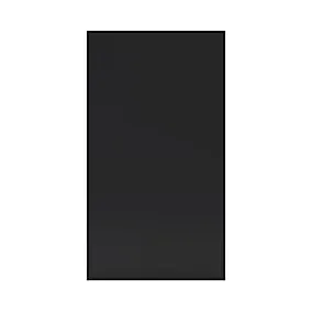 GoodHome Pasilla Thin frame Matt carbon Slab Highline Cabinet door (W)450mm (H)715mm (T)20mm