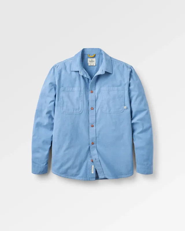 Passenger Clothing Backcountry Cord Light Shirt - Faded Denim