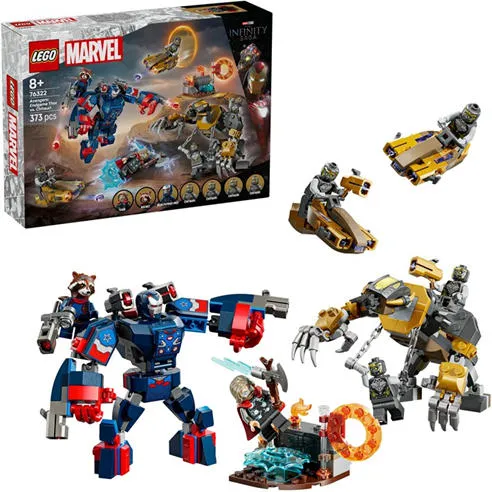 LEGO® Marvel 76322 Avengers: Endgame Thor vs. Chitauri Super Hero Action