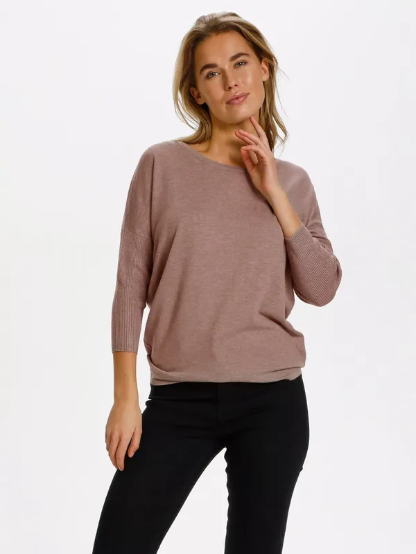 Saint Tropez Mila 3/4 Sleeve Jumper