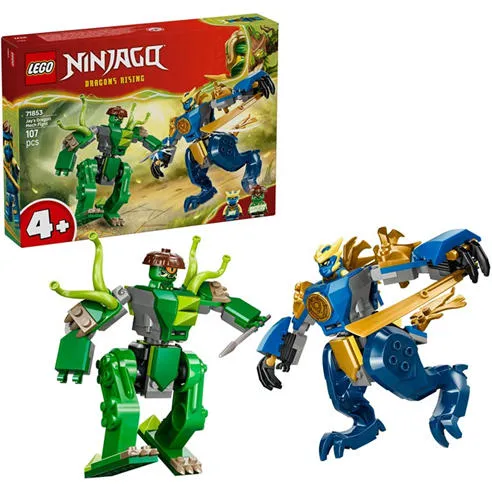 LEGO NINJAGO Jay’s Dragon Mech Fight Ninja Toy 71853