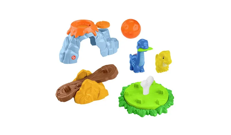 Fisher-Price Little People Spin & Play Dinosaur Playground Playset