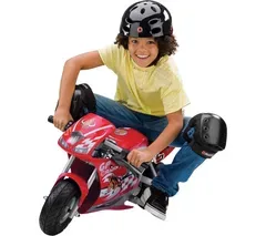 RAZOR Pocket Rocket Electric Kids Motorbike - Red
