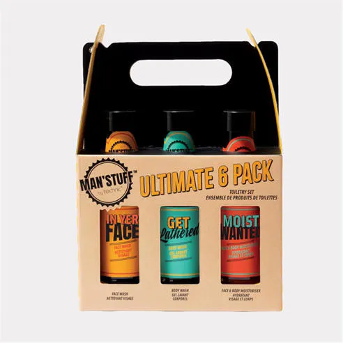 Technic Man Stuff 6 pack Bodywash Set