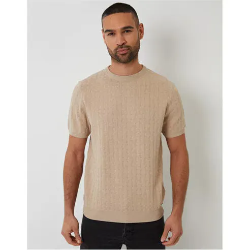 Threadbare Men's Knitted T-Shirt