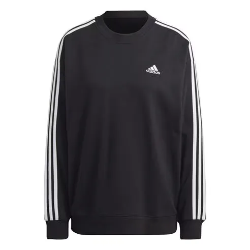 adidas Essentials Studio Lounge 3-Stripes Sweatshirt Womens