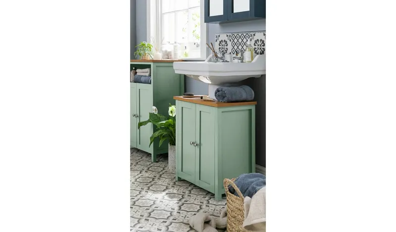 Argos Home Livingston Under Sink Unit - Sage Green
