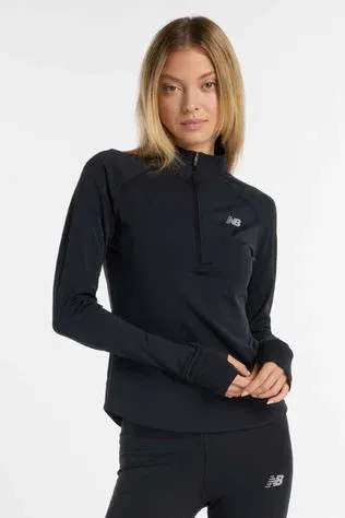 New Balance Womens Harmony Half Zip Top