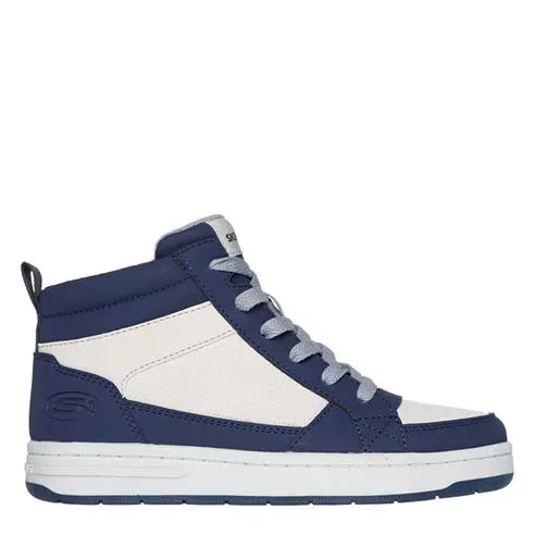 Skechers Lace Up Fleece Lined High Top W Zip High-Top Trainers Unisex Kids