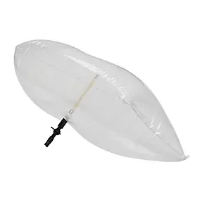 Diall Clear Polyvinyl chloride (PVC) Draught excluder, (L)0.7m