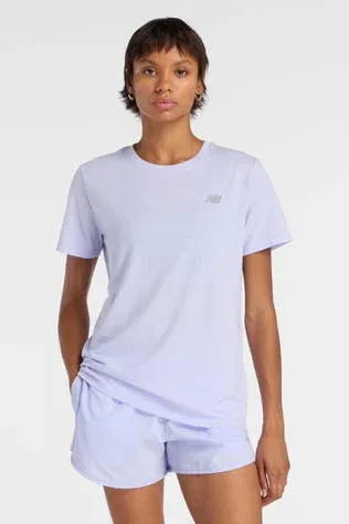 New Balance Womens Sport Essentials Heathertech T-Shirt